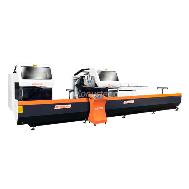 Large 5-Axis Aluminum Facade Curtain Wall CNC Double Mitre Saw